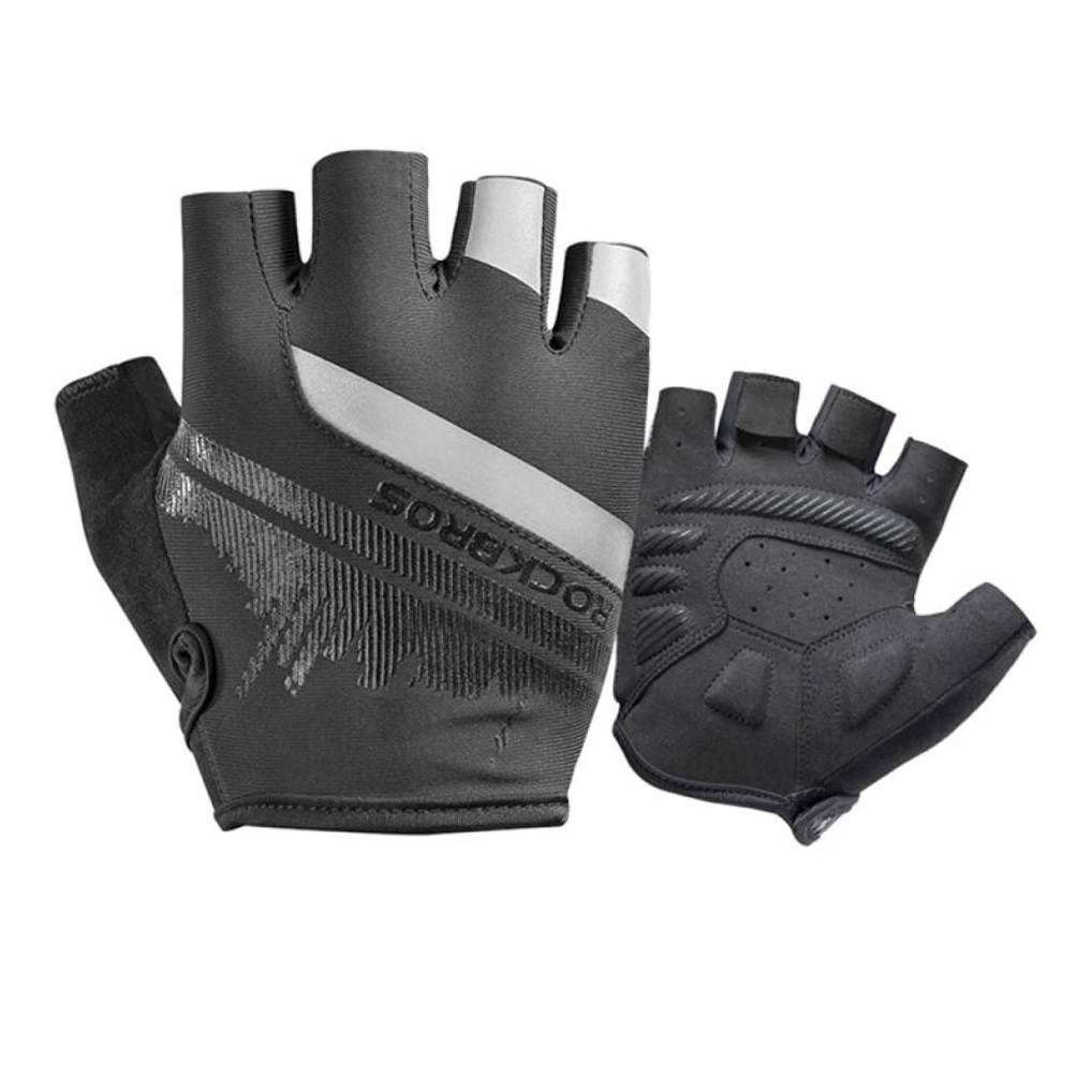 GUANTES NYLON / ALGODÓN / SPANDEX ROCKBROS S247 PARA CICLISMO DEDOS CORTOS - 1