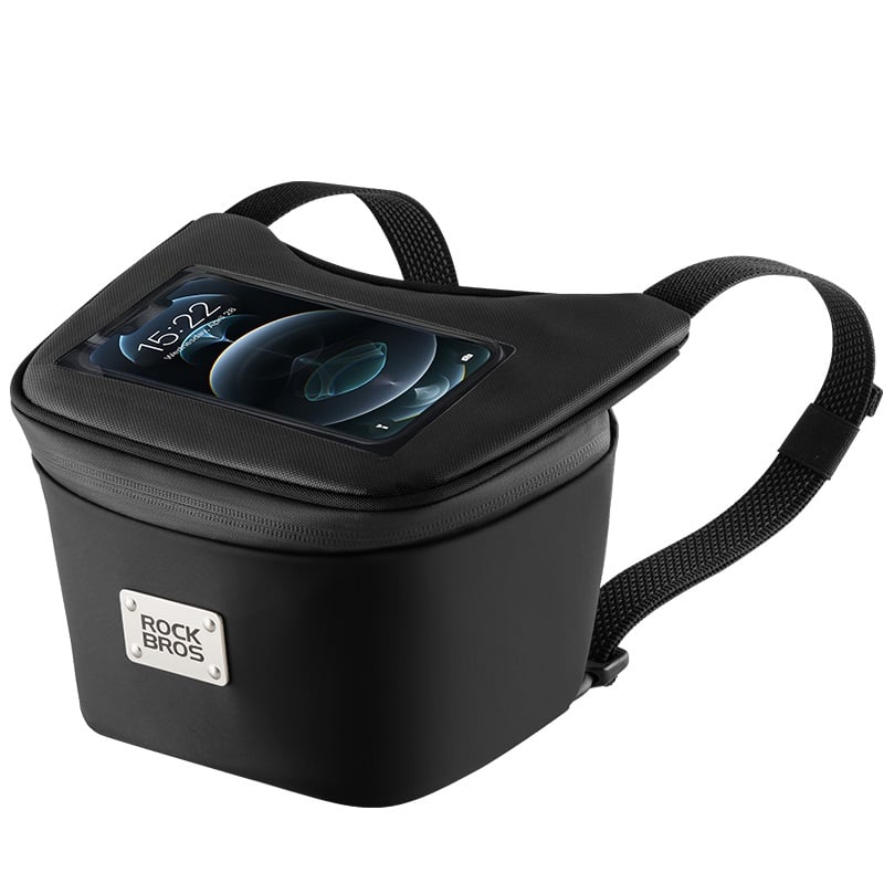BOLSO DE MOTO ROCKBROS B113 TPU MANUBRIO SCOOTER - 2