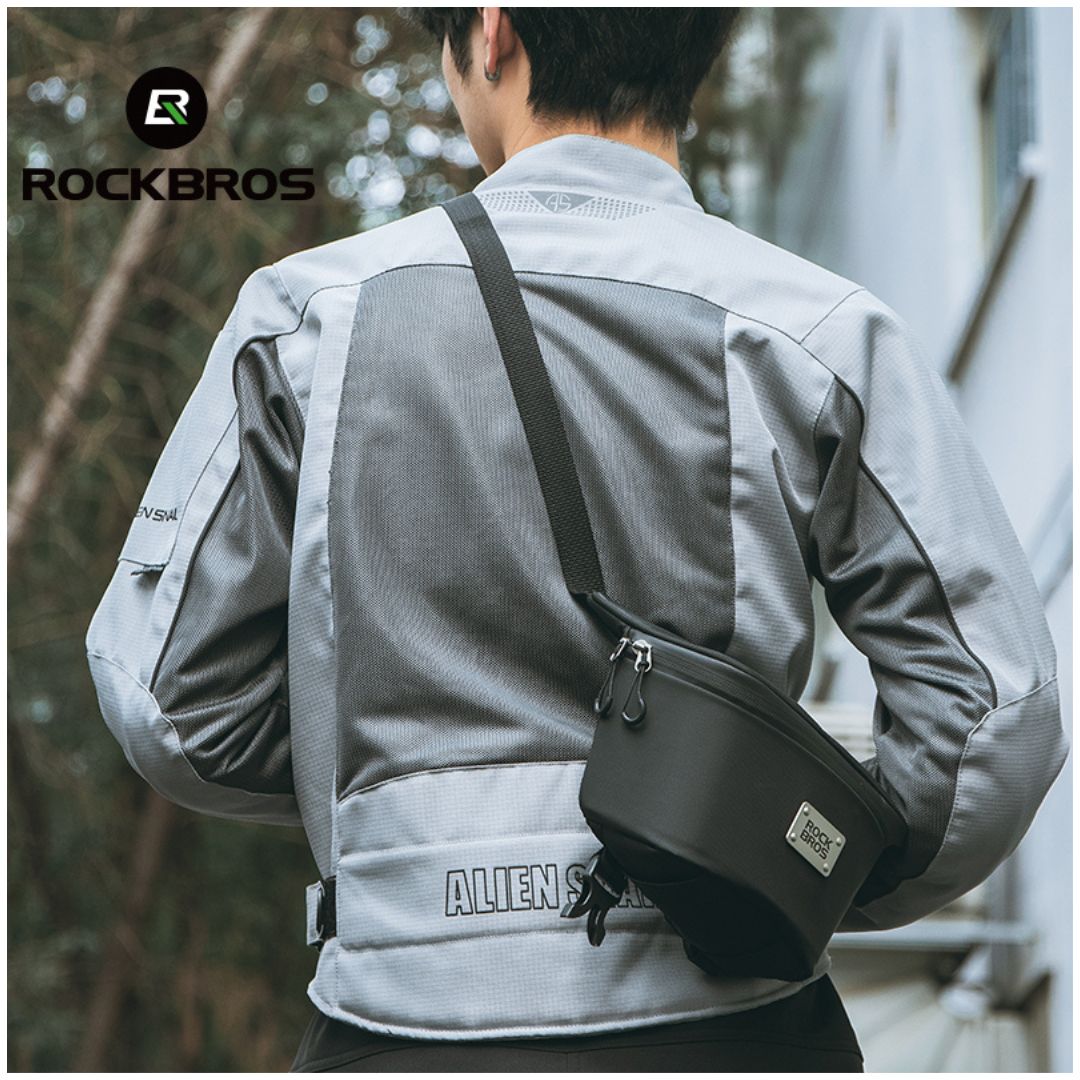 BOLSO DE MOTO ROCKBROS B113 TPU MANUBRIO SCOOTER - 8