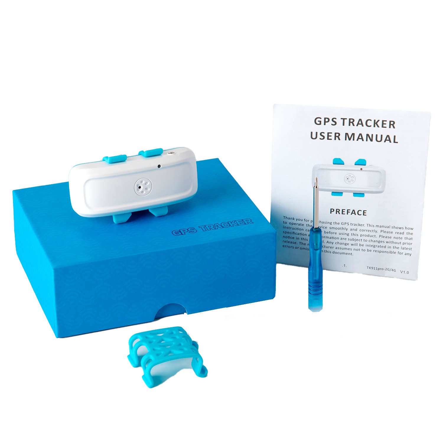 LOCALIZADOR GPS PARA MASCOTAS TKSTAR TK911 PRO 4G GPS TRACKER CONFIGURADO CON SIM - 8
