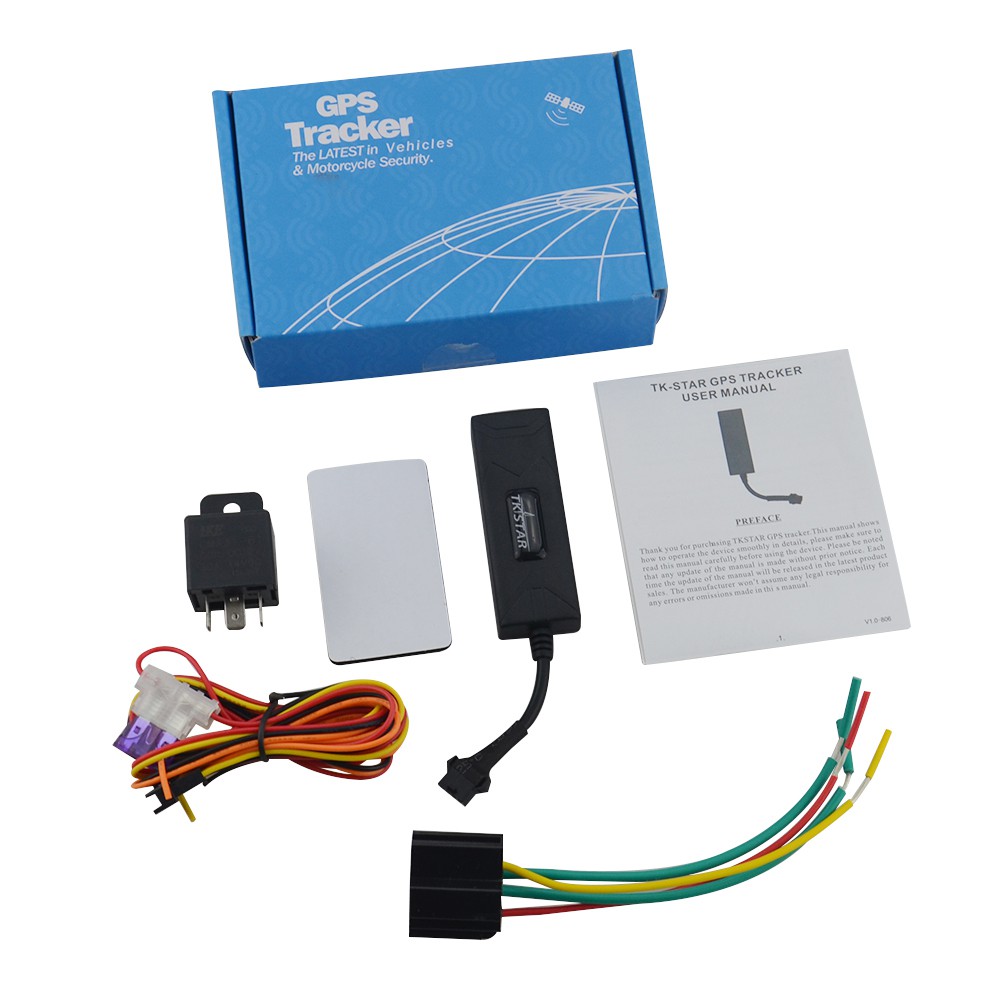 RASTREADOR GPS PARA VEHÍCULO CON RELÉ CORTA CORRIENTE TKSTAR TK806 4G - 7