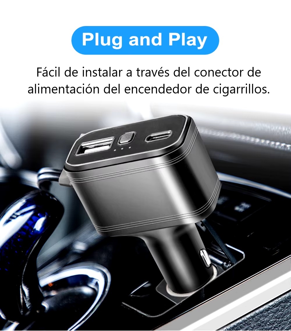 RASTREADOR GPS Y CARGADOR TKSTAR TK818 4G GPS TRACKER 2 EN 1 - 7