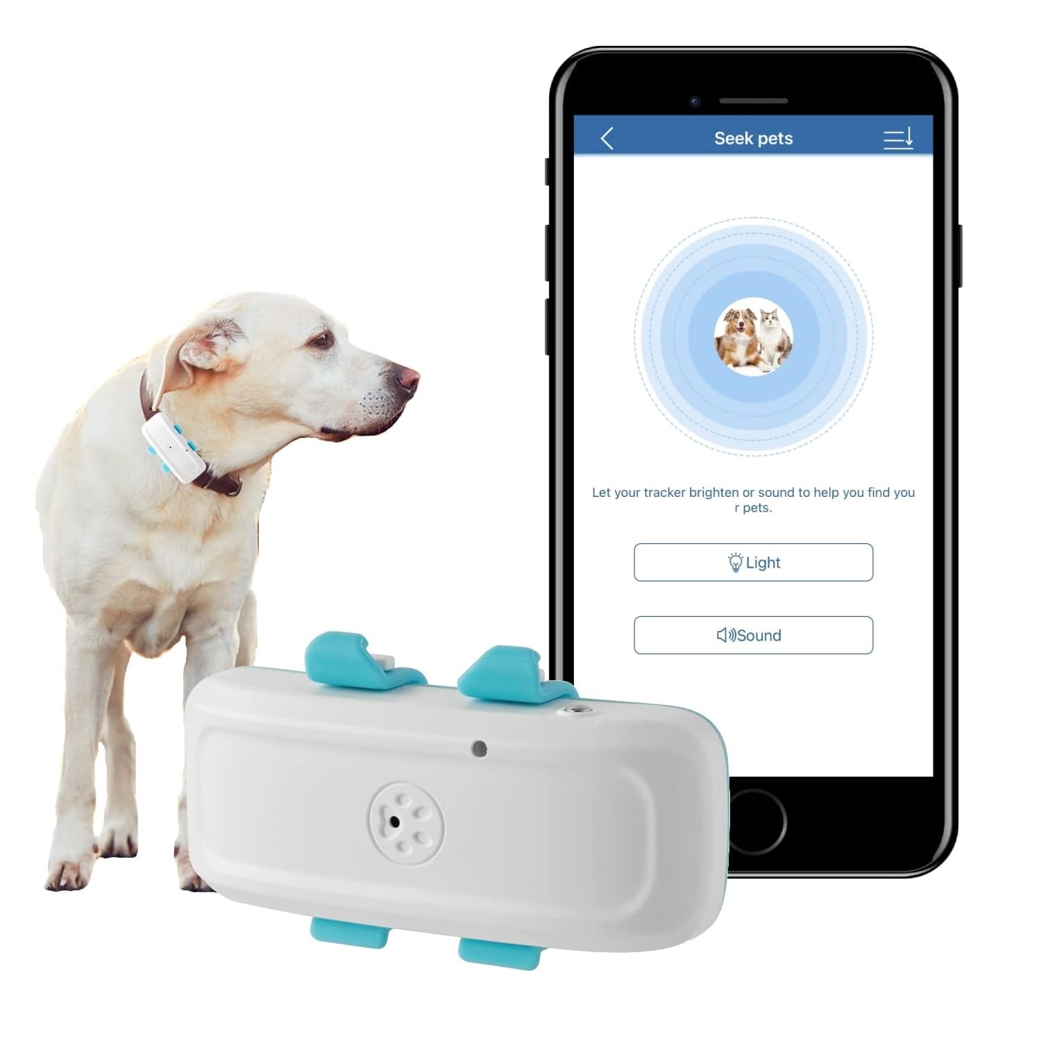 RASTREADOR GPS PARA MASCOTAS TKSTAR TK911 PRO 4G GPS TRACKER - 2