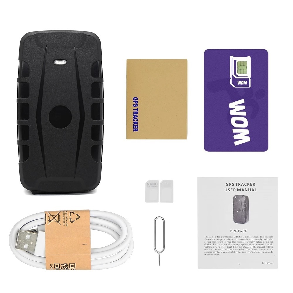 LOCALIZADOR GPS MAGNÉTICO RECARGABLE TKSTAR TK918B 4G 10.000 MAH CONFIGURADO CON SIM - 6