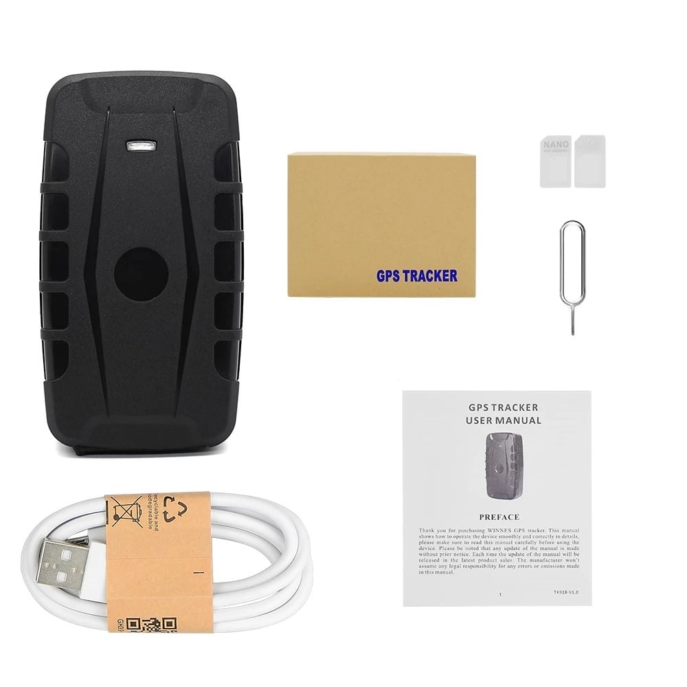 RASTREADOR GPS MAGNÉTICO RECARGABLE TKSTAR TK918B 4G 10.000 MAH - 6