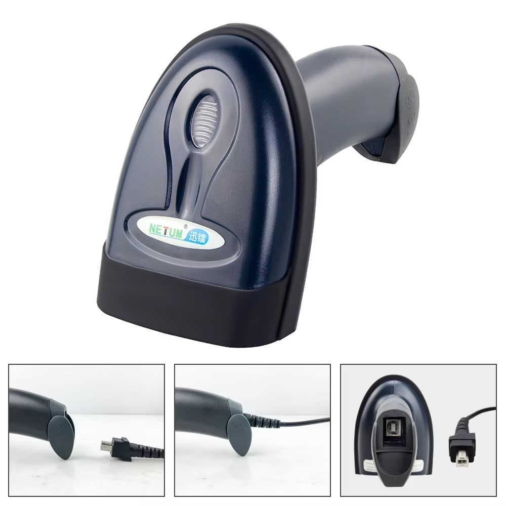 NETUM NT-1228BC ESCANER DE CÓDIGOS 1D CCD BLUETOOTH INALÁMBRICO - 5