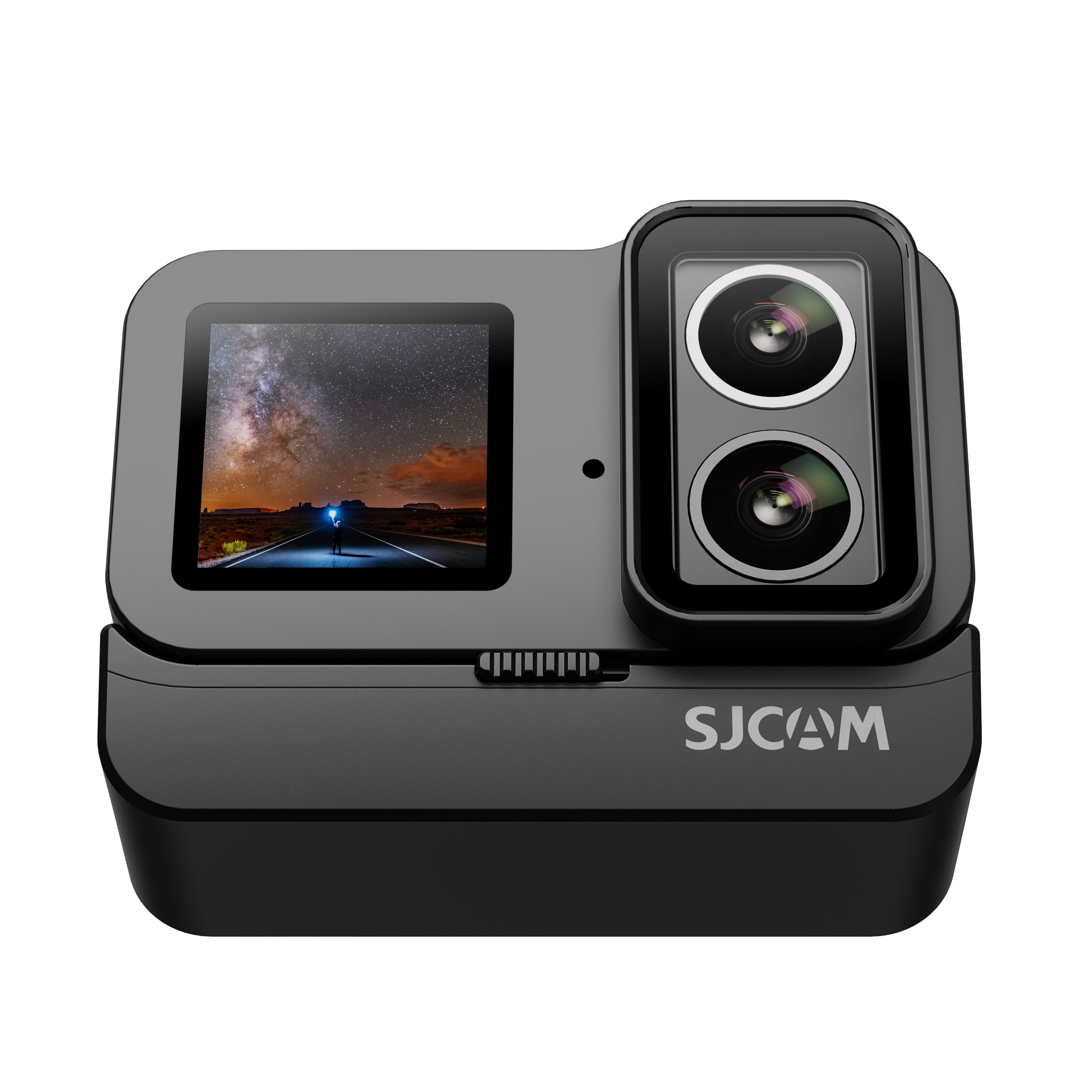 CÁMARA DEPORTIVA SJCAM SJ20 DOBLE LENTE 20MP 4K GYRO WIFI IMPERMEABLE 30M + RELOJ - 3