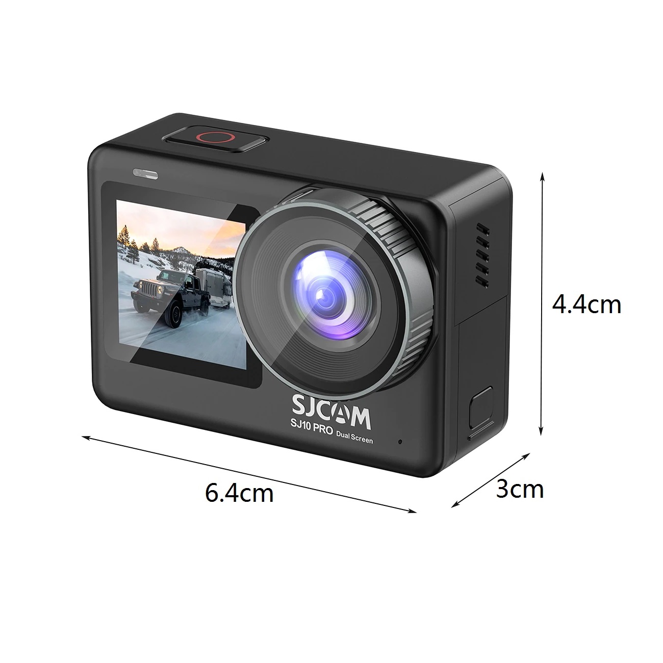 CÁMARA DEPORTIVA SJCAM SJ10 PRO WI-FI 4K 60FPS ESTABILIZADOR GIROSCOPICO 2 BATERÍAS - 7