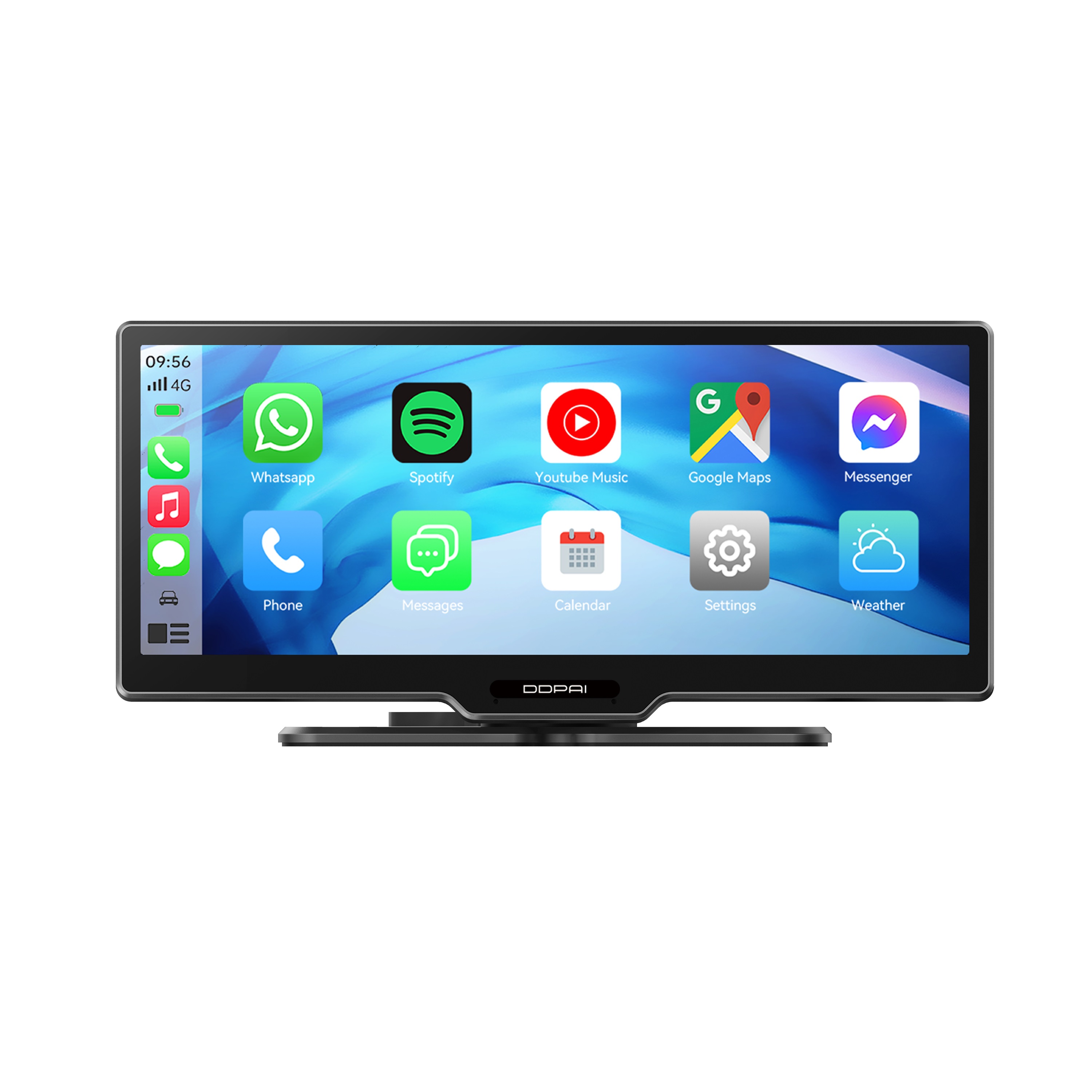PACK REPRODUCTOR MULTIMEDIA CASTLETEC CÁMARA DELANTERA DDPAI M5S + TRASERA + CABLEADO - 9