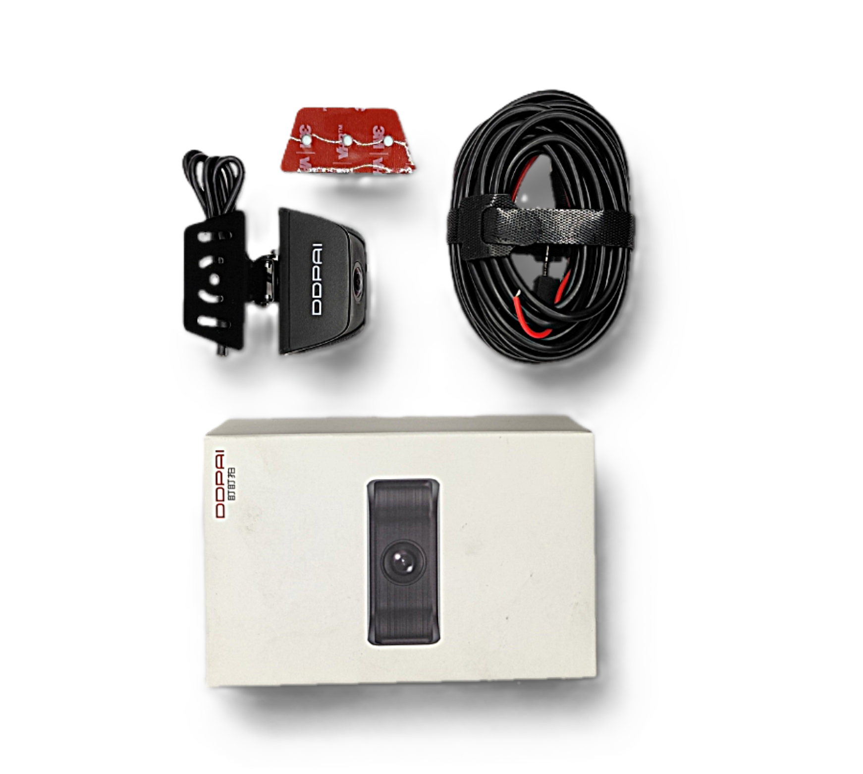 PACK REPRODUCTOR MULTIMEDIA CASTLETEC CÁMARA DELANTERA DDPAI M5S + TRASERA + CABLEADO - 12