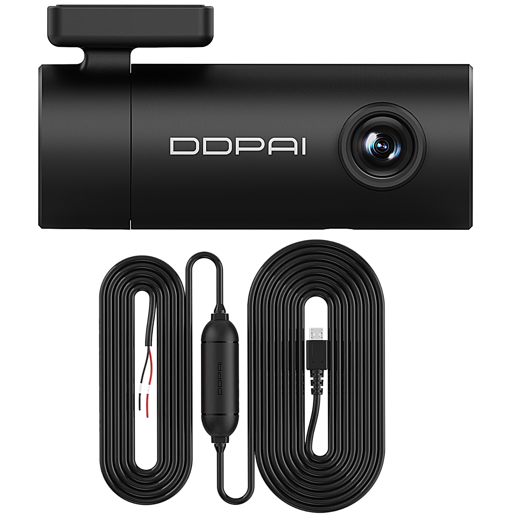 CÁMARA CASTLETEC VEHÍCULO UHD 1296P DDPAI MINI PRO DASH CAM + CABLEADO - 1