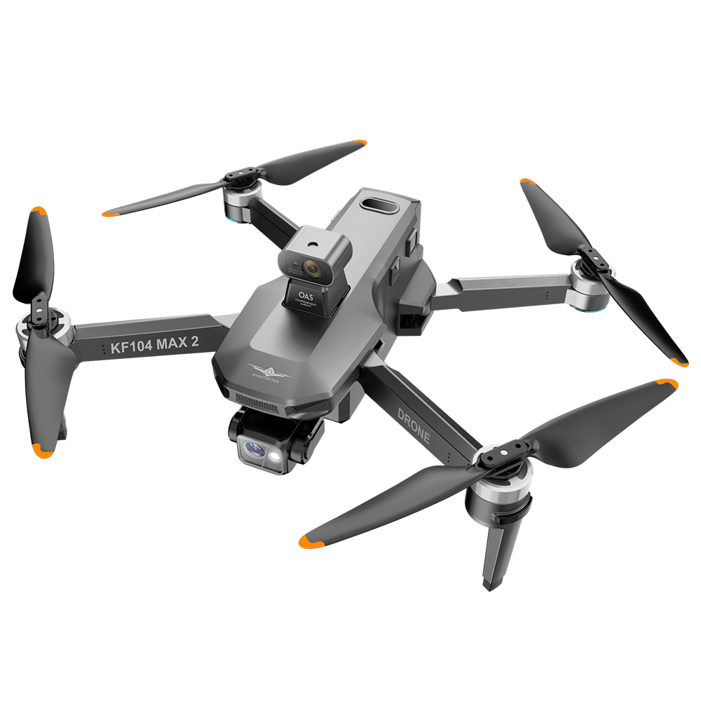 DRONE CASTLETEC KF104 MAX2 EVASIÓN OBSTÁCULOS GIMBAL GPS WIFI 5G 4K 6KM 3900MAH - 3