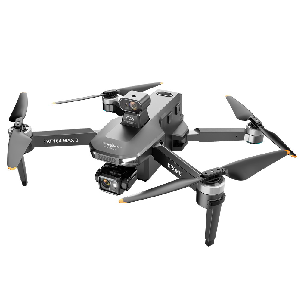 DRONE CASTLETEC KF104 MAX2 EVASIÓN OBSTÁCULOS GIMBAL GPS WIFI 5G 4K 6KM 3900MAH - 8