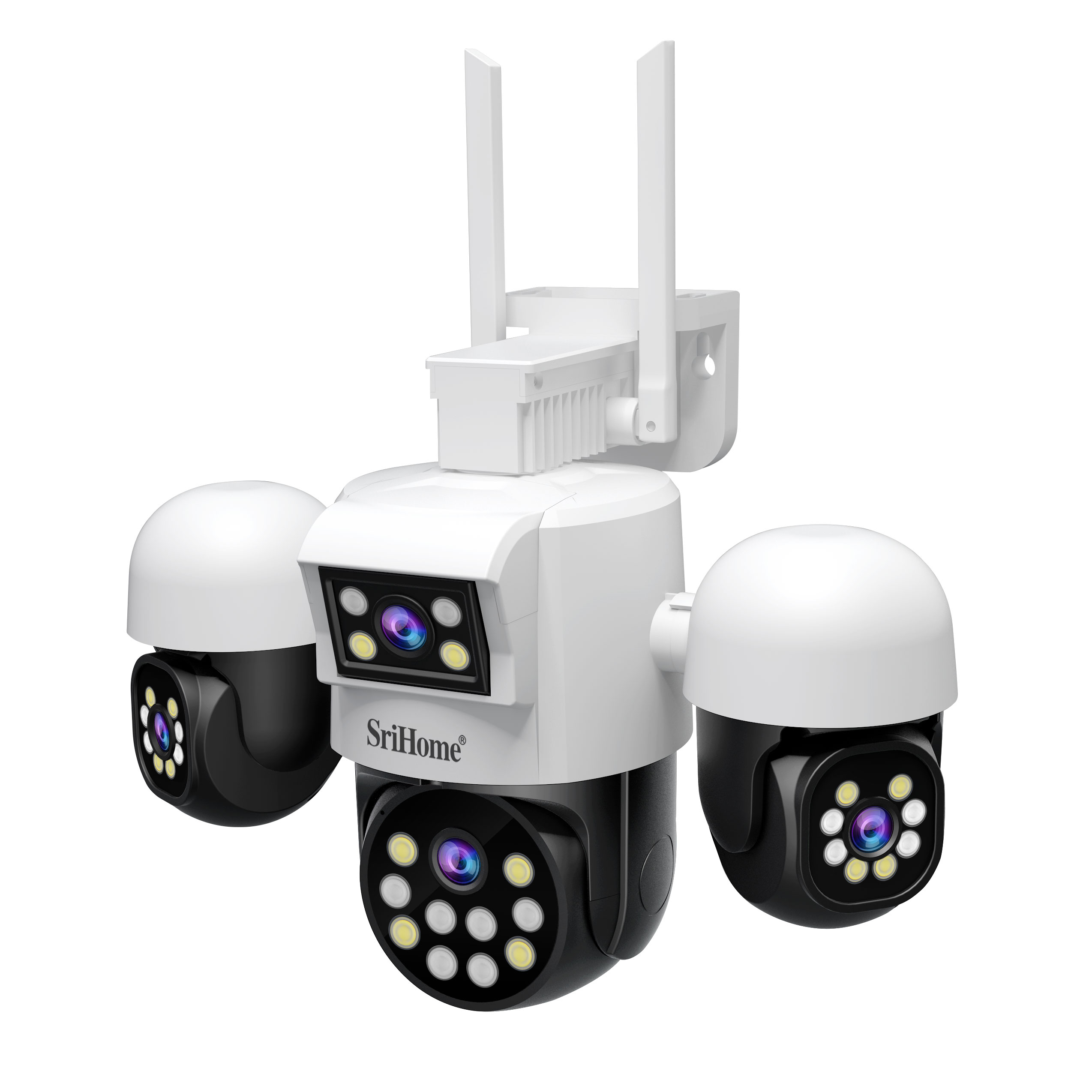 CAMARA IP PTZ 4 EN 1 4X2MP 1080P H.265 WIFI SRIHOME SH069 - 3