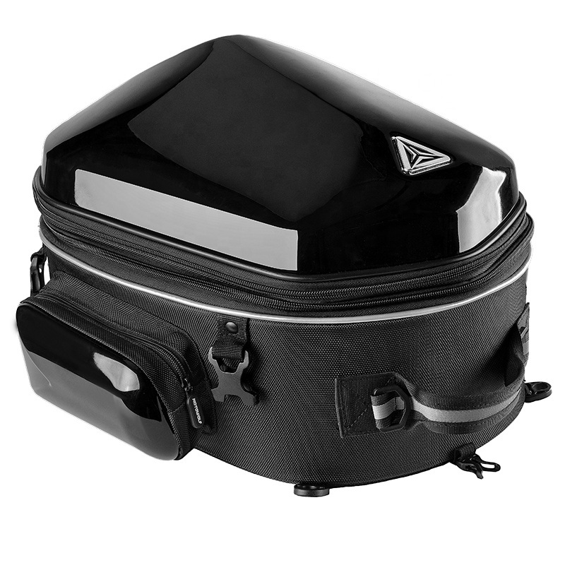 MALETA TOP CASE IMPERMEABLE EXPANDIBLE PARA MOTOCICLETA MOTOWOLF 0705B - 1