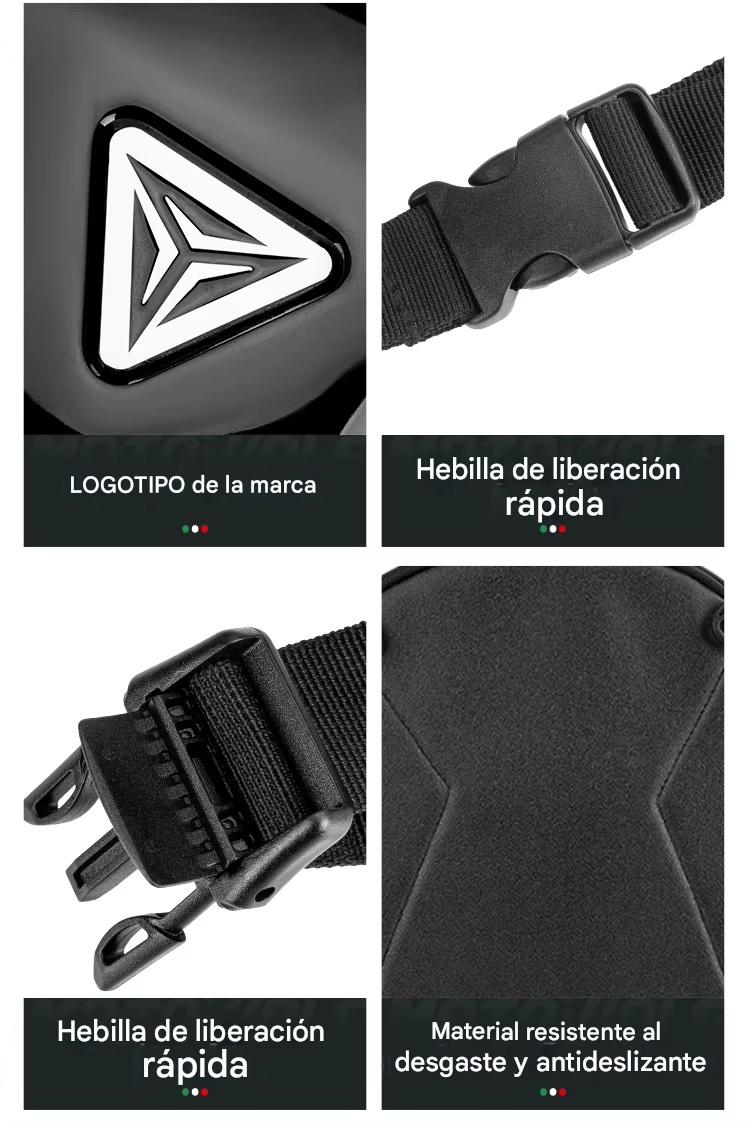 MALETA TOP CASE IMPERMEABLE EXPANDIBLE PARA MOTOCICLETA MOTOWOLF 0705B - 3
