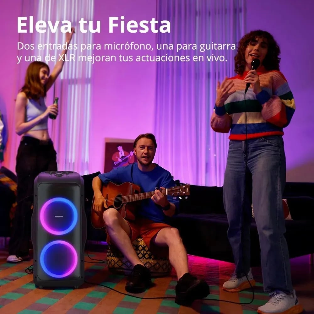 PARLANTE DE FIESTA 240 W BLUETOOTH 5.3  IPX4 20 H RGB TRONSMART HALO 300 - 3