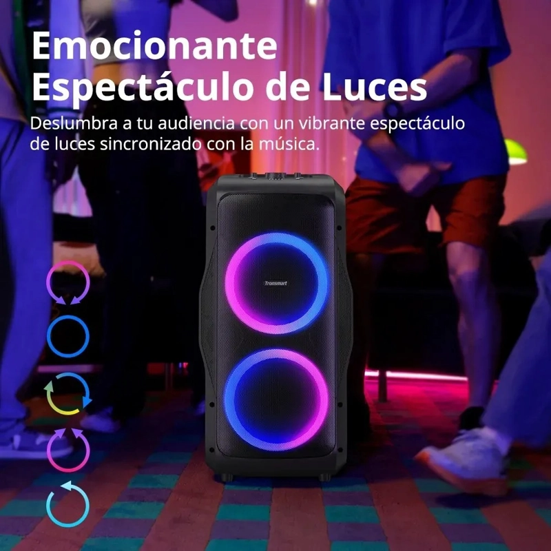 PARLANTE DE FIESTA 240 W BLUETOOTH 5.3  IPX4 20 H RGB TRONSMART HALO 300 - 13