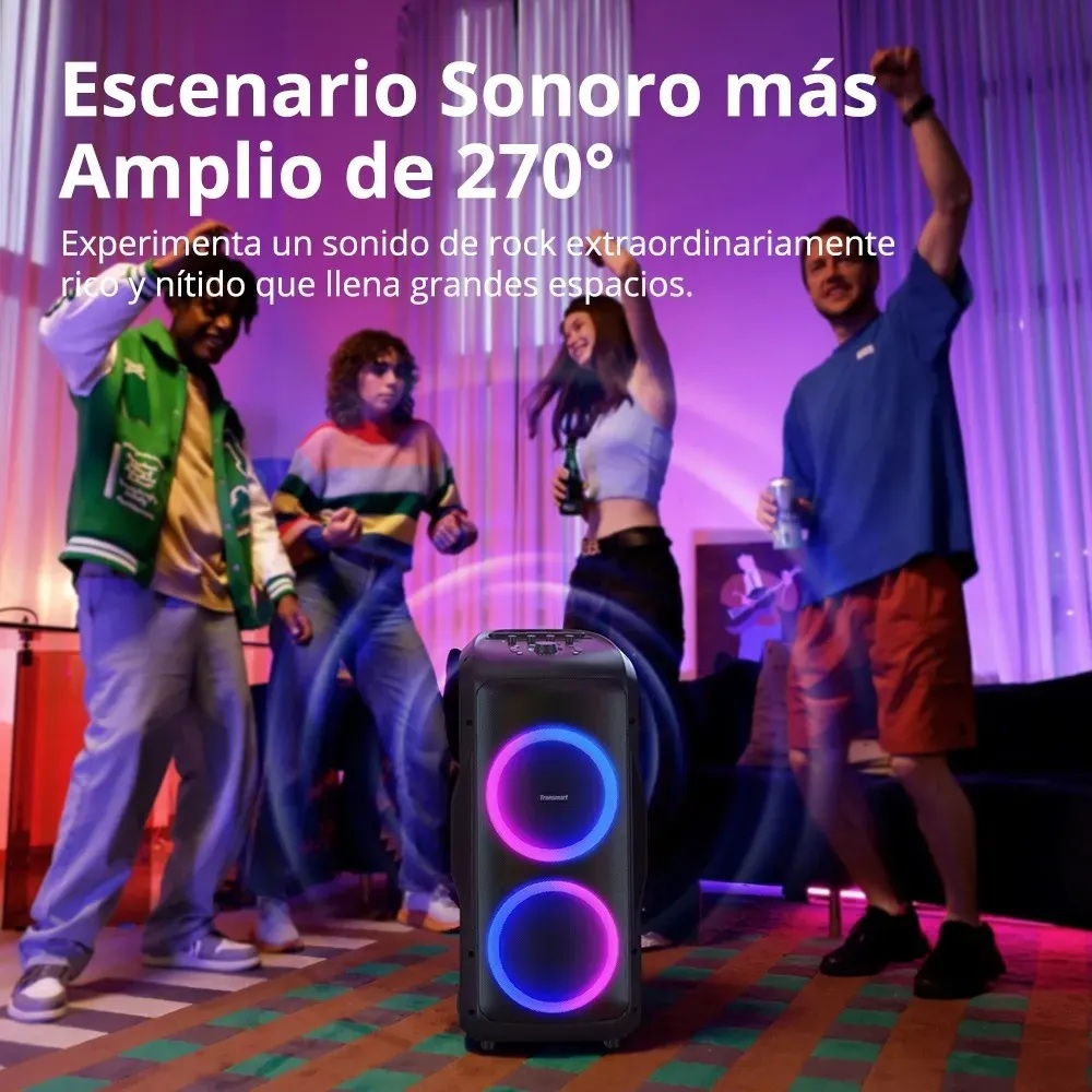 PARLANTE DE FIESTA 240 W BLUETOOTH 5.3  IPX4 20 H RGB TRONSMART HALO 300 - 14