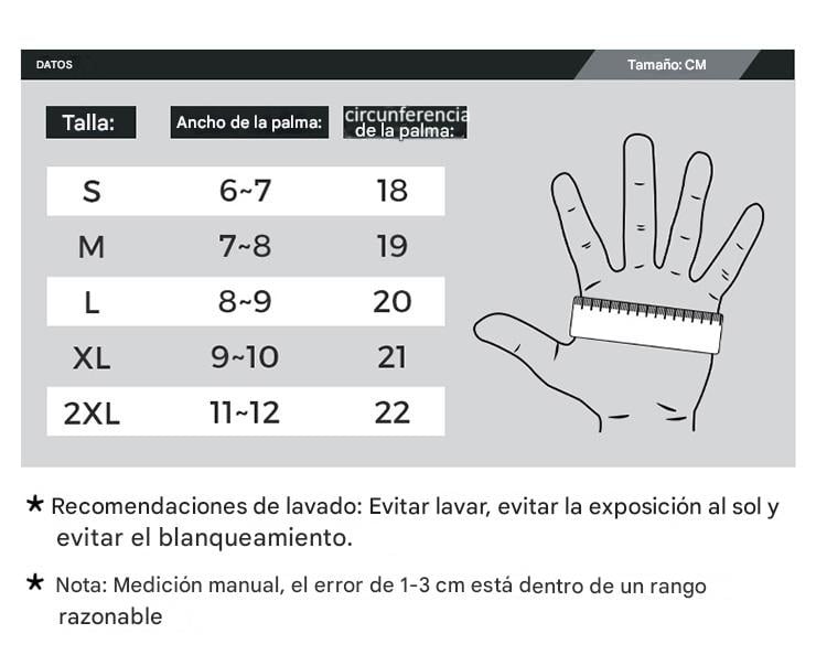 GUANTES DE MEDIO DEDO DE CUERO PARA MOTOCILCIMO MOTOWOLF 0334B - 5