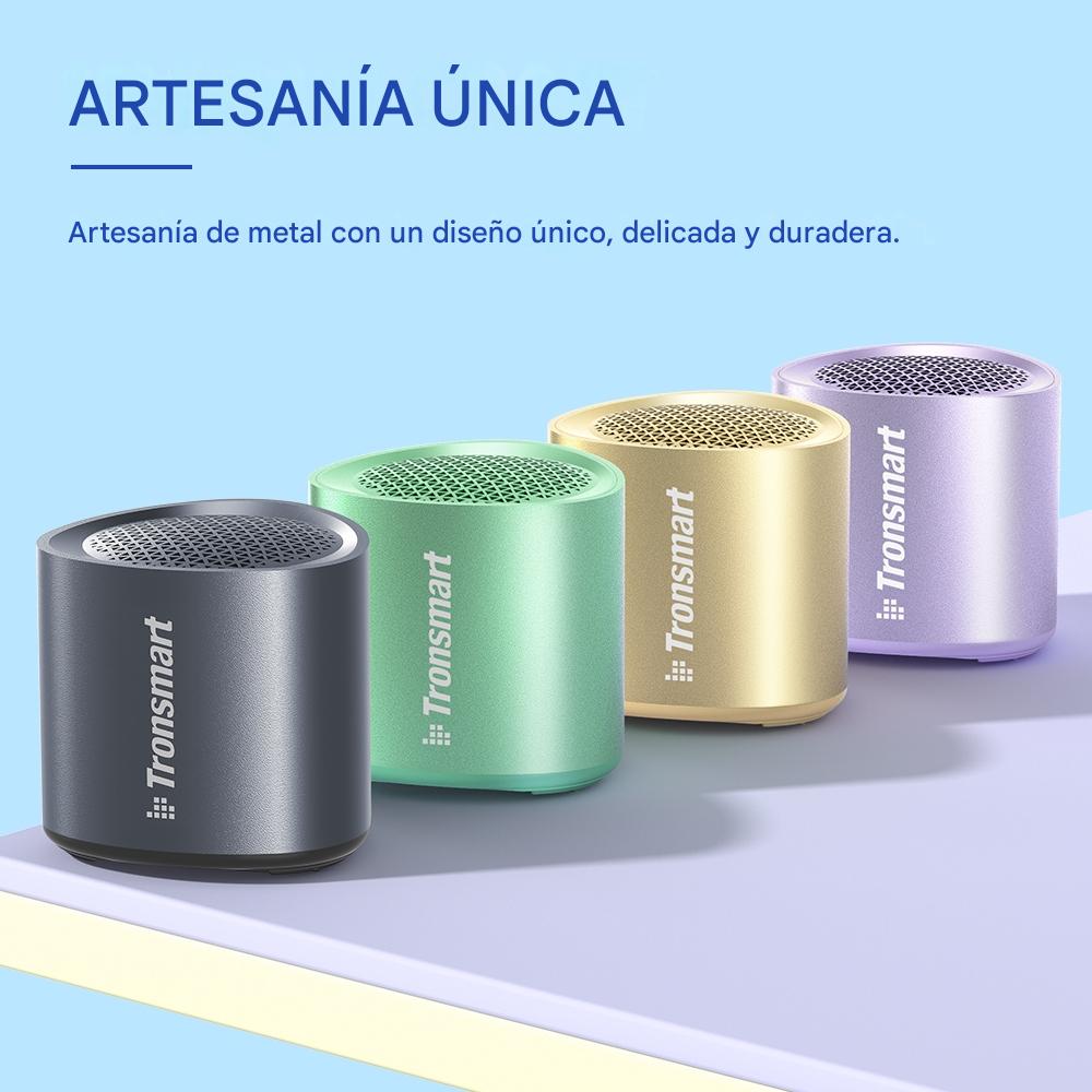 SET 2 PARLANTES BLUETOOTH PORTÁTIL RECARGABLE METÁLICO 5 W IPX7 TRONSMART NIMO - 2