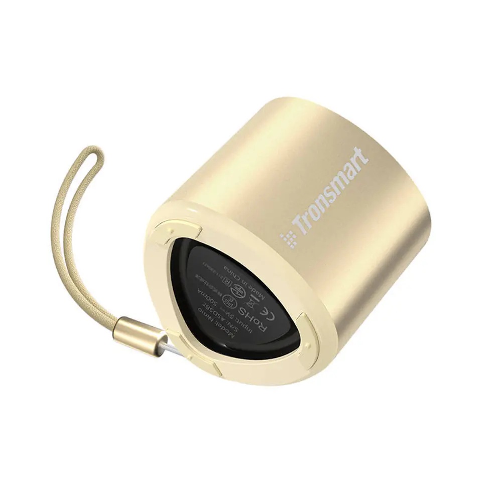 SET 2 PARLANTES BLUETOOTH PORTÁTIL RECARGABLE METÁLICO 5 W IPX7 TRONSMART NIMO - 12