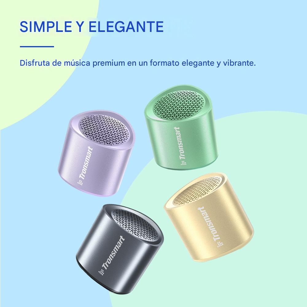SET 2 PARLANTES BLUETOOTH PORTÁTIL RECARGABLE METÁLICO 5 W IPX7 TRONSMART NIMO - 14