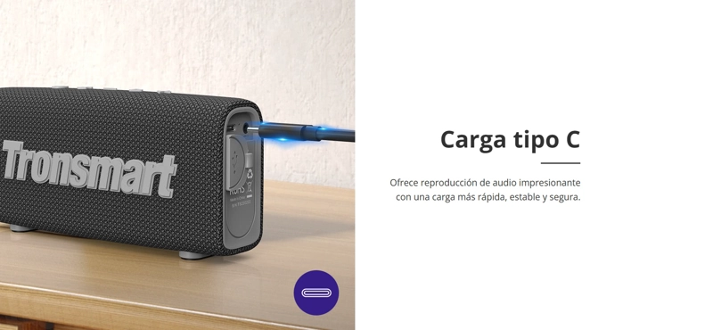 PARLANTE BLUETOOTH DE EXTERIOR IPX7 TRONSMART TRIP 10W SOUNDPULSE CAMUFLAGE - 5