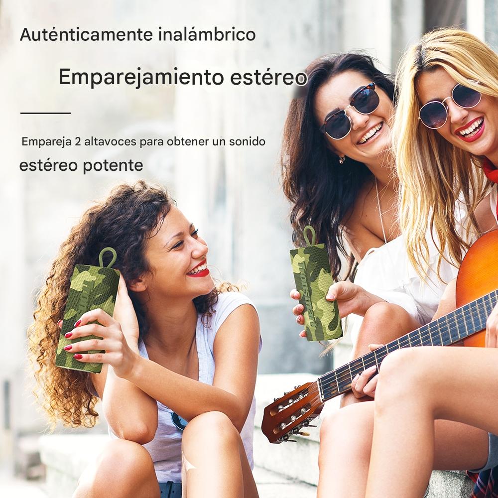 PARLANTE BLUETOOTH DE EXTERIOR IPX7 TRONSMART TRIP 10W SOUNDPULSE CAMUFLAGE - 11