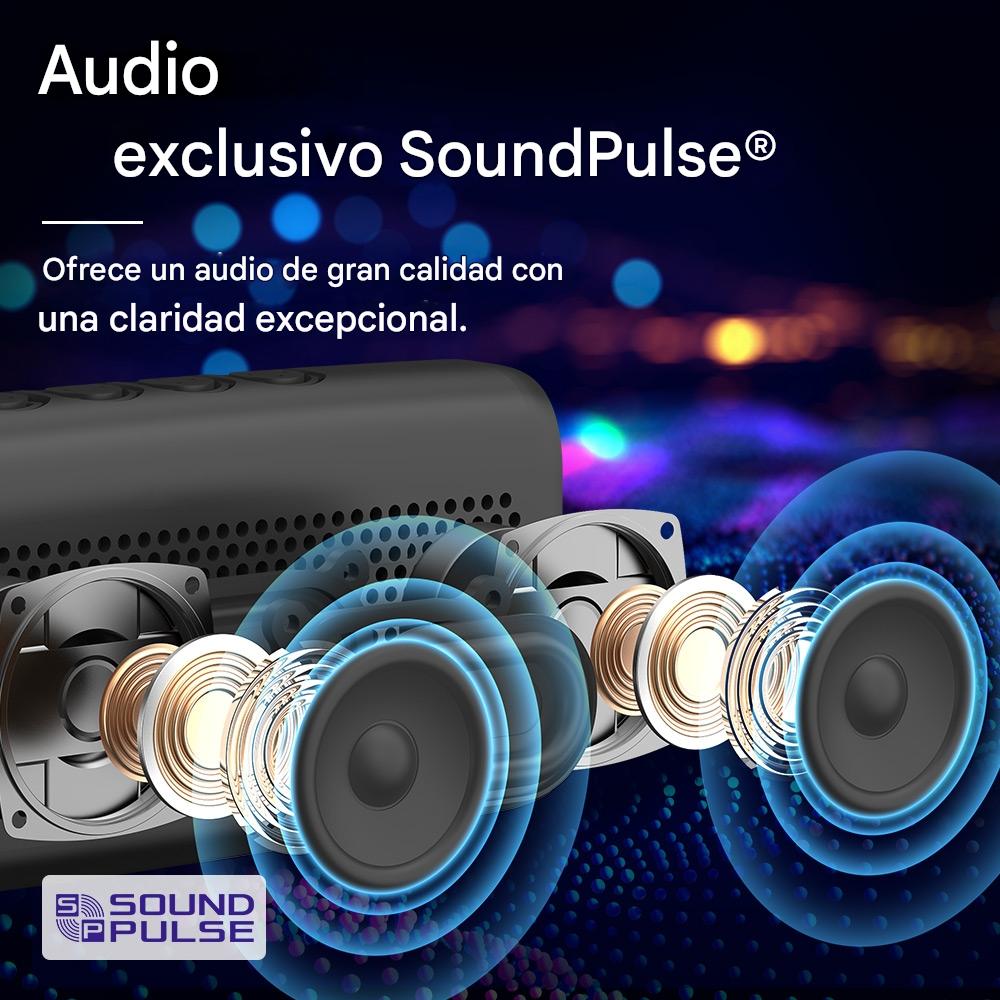 PARLANTE BLUETOOTH DE EXTERIOR IPX7 TRONSMART TRIP 10W SOUNDPULSE CAMUFLAGE - 12