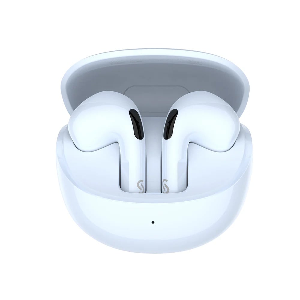 AUDIFONOS SEMI IN EAR, BLUETOOTH 5.3, IPX5, 20 H, SOUNARC Q3 COLOR AZUL - 1
