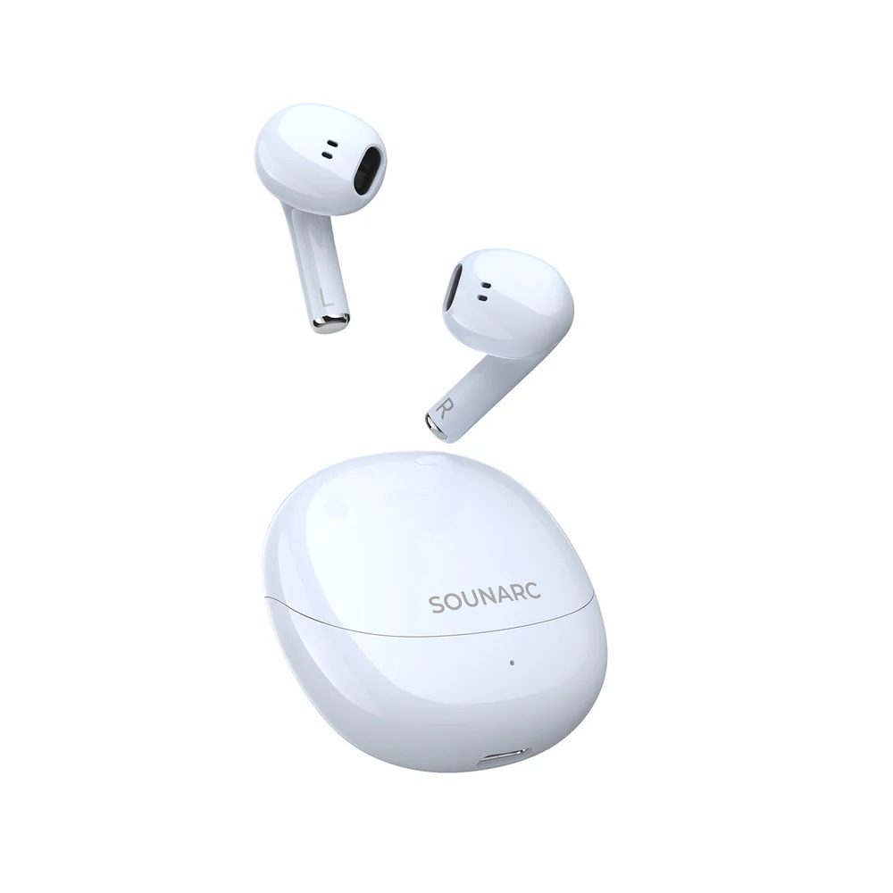 AUDIFONOS SEMI IN EAR, BLUETOOTH 5.3, IPX5, 20 H, SOUNARC Q3 COLOR AZUL - 6