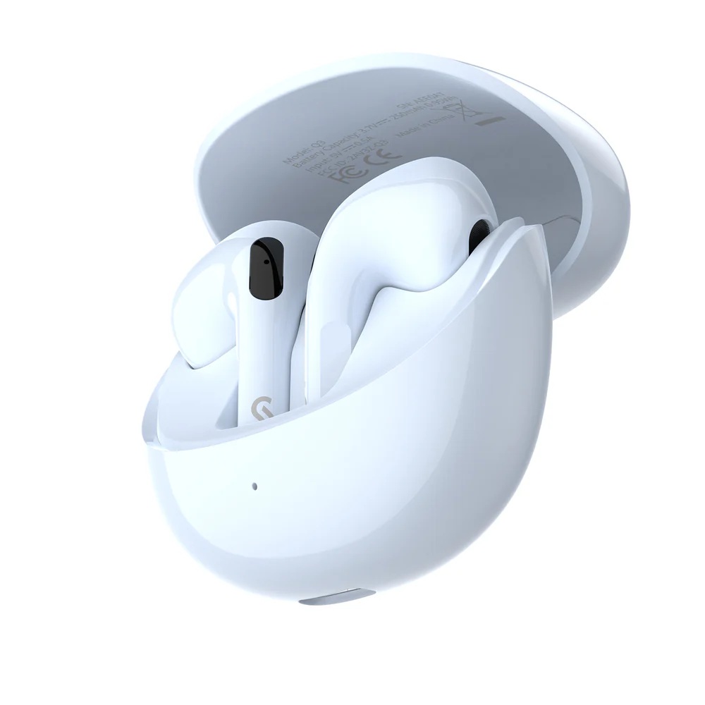 AUDIFONOS SEMI IN EAR, BLUETOOTH 5.3, IPX5, 20 H, SOUNARC Q3 COLOR AZUL - 9