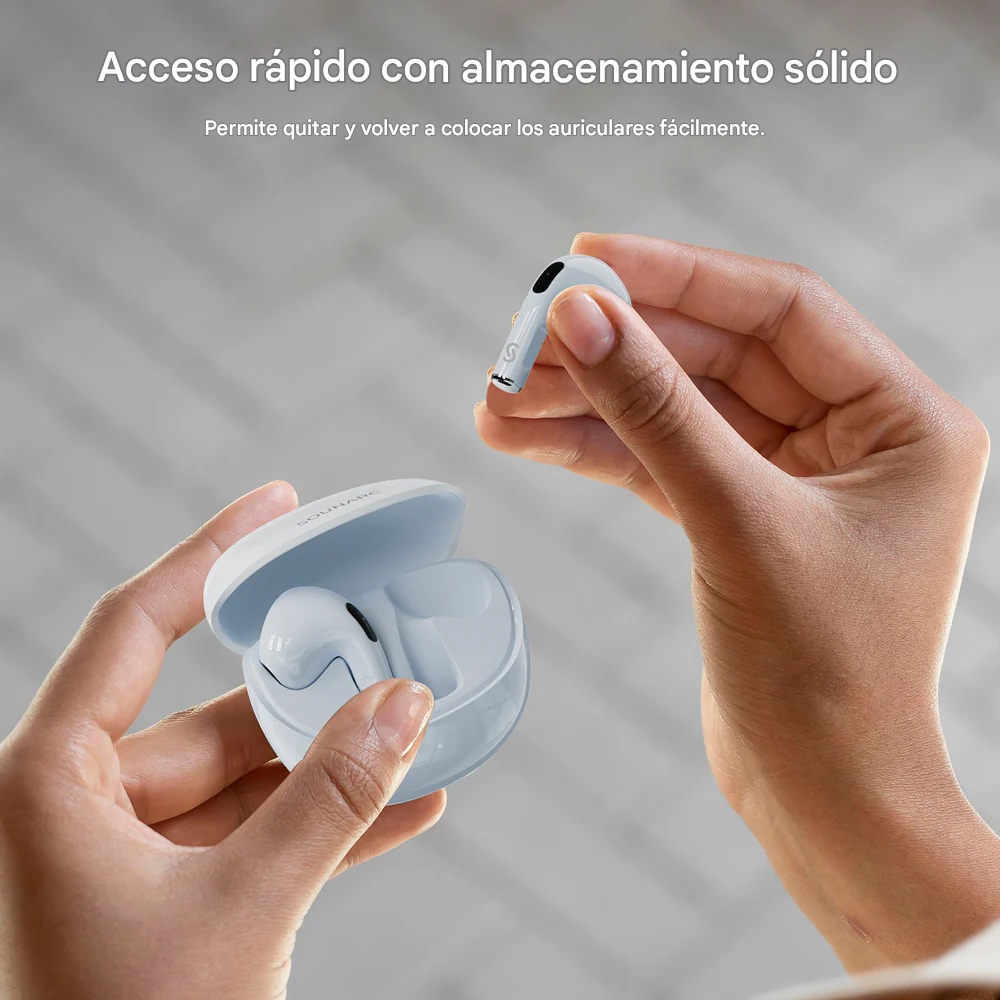 AUDIFONOS SEMI IN EAR, BLUETOOTH 5.3, IPX5, 20 H, SOUNARC Q3 COLOR AZUL - 13