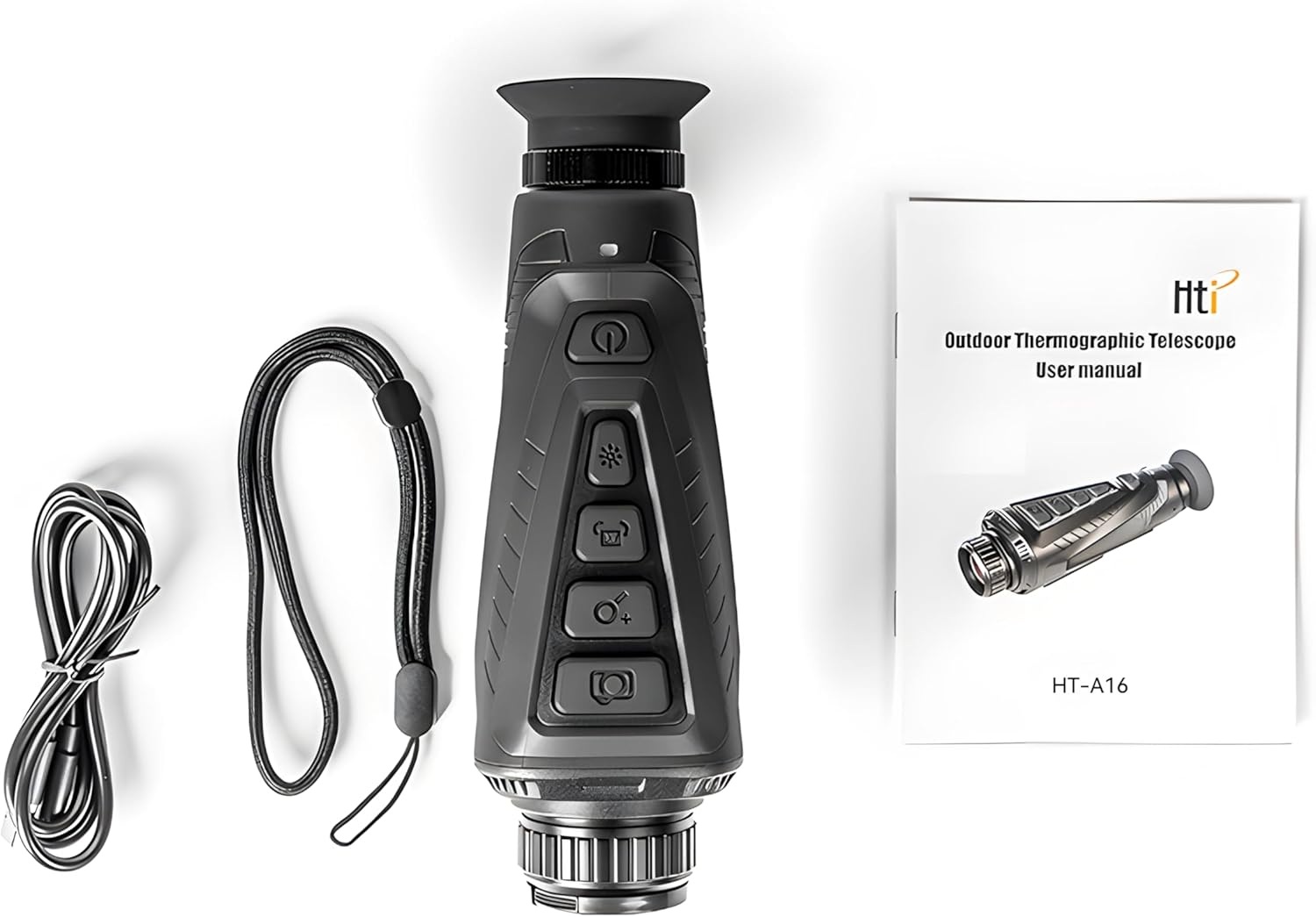 VISOR TE RMICO PROFESIONAL HTI HT-A16 35MM MONOCULAR + MONITOR LCD - 4