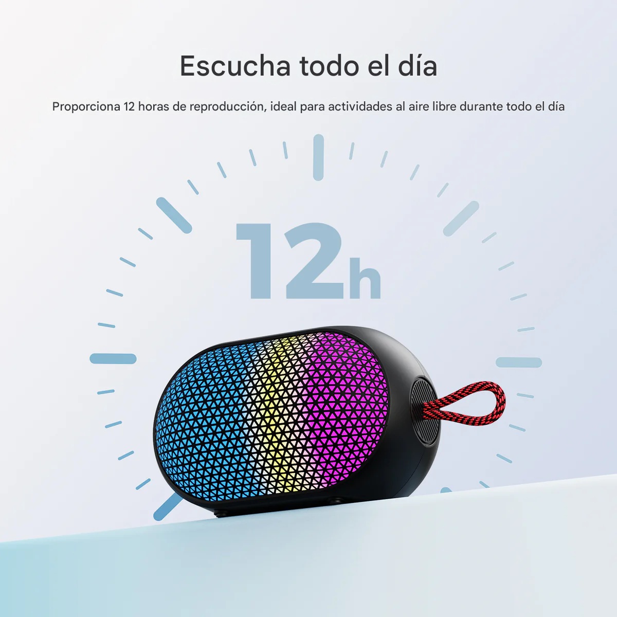 PARLANTE SOUNARC XR3 MINI BLUETOOTH 5W IPX5 10H EXTERIOR PORTATIL - 10