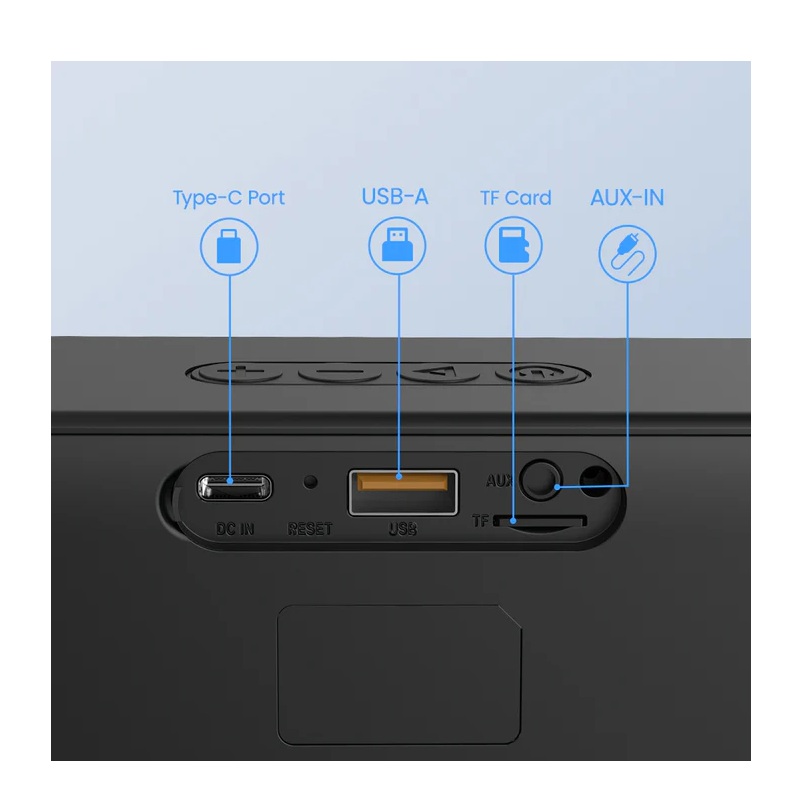 PARLANTE SOUNARC P2 BLUETOOTH 5.3 10W IPX5 15H OUTDOOR PORTATIL - 4