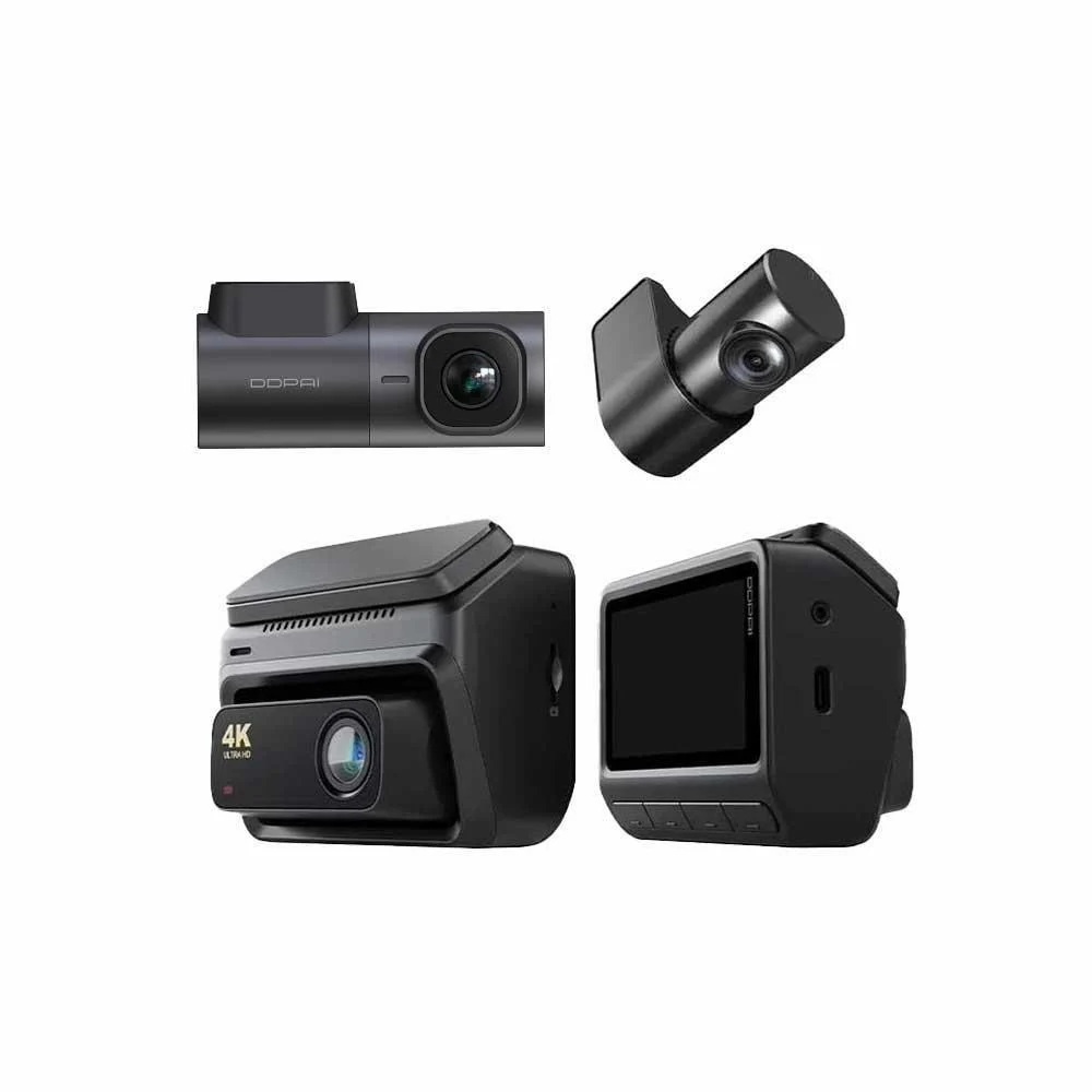 DDPAI Z60 KIT 3 CAMARAS PARA AUTO FRONTAL 4K TRASERA 1080P INTERIOR 2K WI-FI 6 GPS ADAS NIGHTVIS - 2