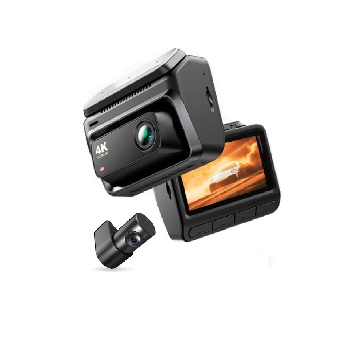 DDPAI Z60 KIT 2 CAMARAS PARA AUTO FRONTAL 4K TRASERA 1080P WI-FI 6 GPS ADAS NIGHTVIS - 3