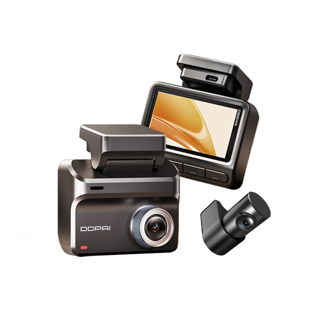 CAMARA DE VEHICULO DUAL 4K UHD GPS Y ADAS DDPAI Z50 PRO KIT DE CABLEADO DDPAI DC002 - 2