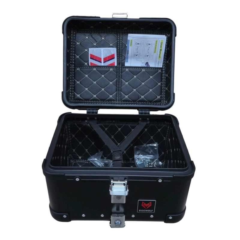 BAUL TOP CASE PARA MOTOCICLETA 40L RIDEWOLF 0710-40 - 4