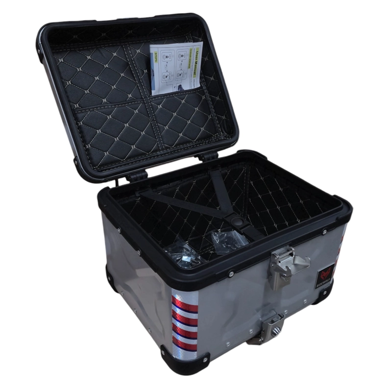 BAUL TOP CASE PARA MOTOCICLETA 45L RIDEWOLF 0710-45 - 6