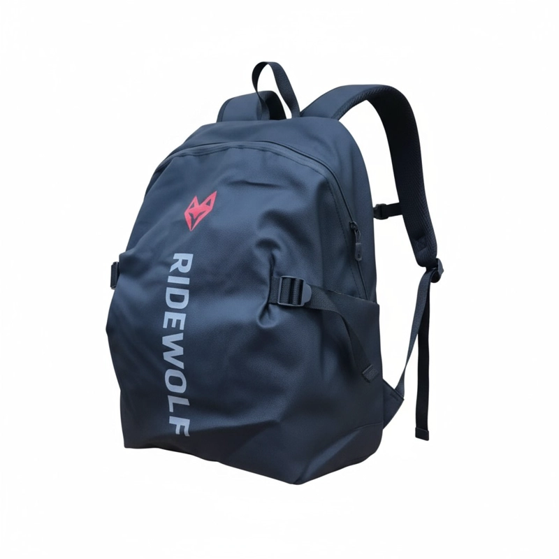 MOCHILA IMPERMEABLE PARA CASCO MOTOCICLISMO RIDEWOLF 0726 - 4