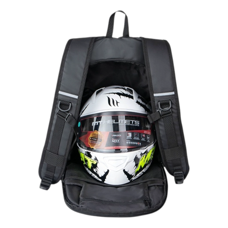 MOCHILA IMPERMEABLE PARA CASCO MOTOCICLISMO RIDEWOLF 0726 - 6