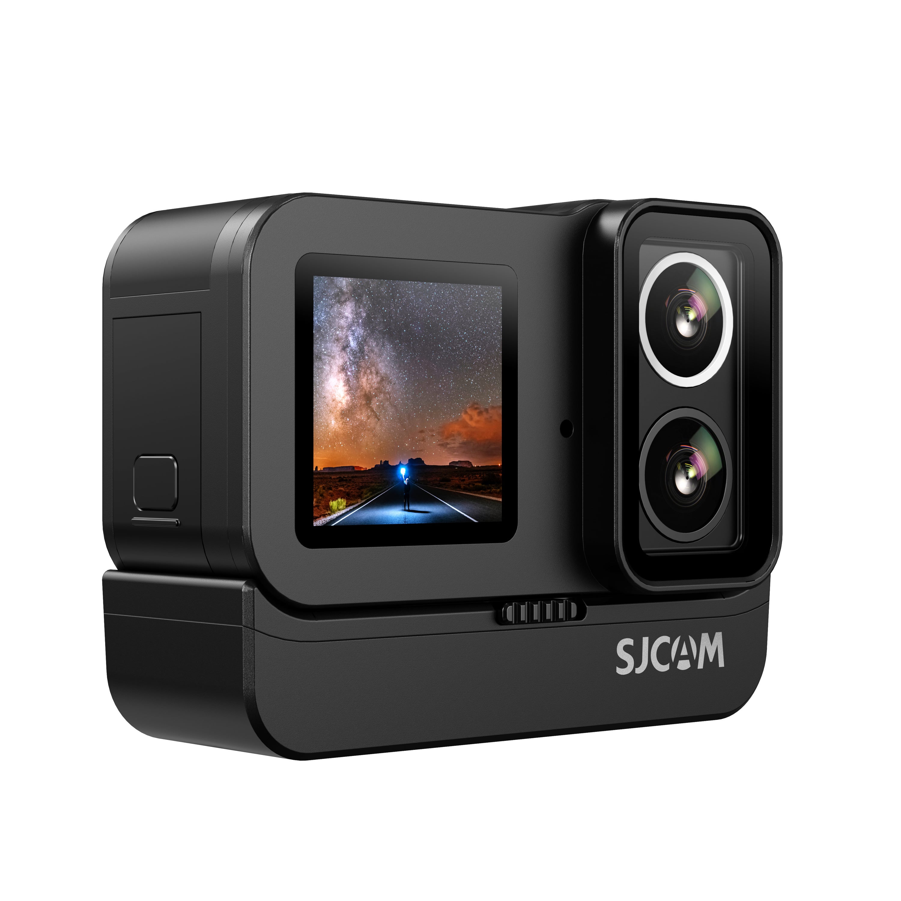 CÁMARA DEPORTIVA SJCAM SJ20 DOBLE LENTE 20MP 4K GYRO WIFI IMPERMEABLE 30M - 1