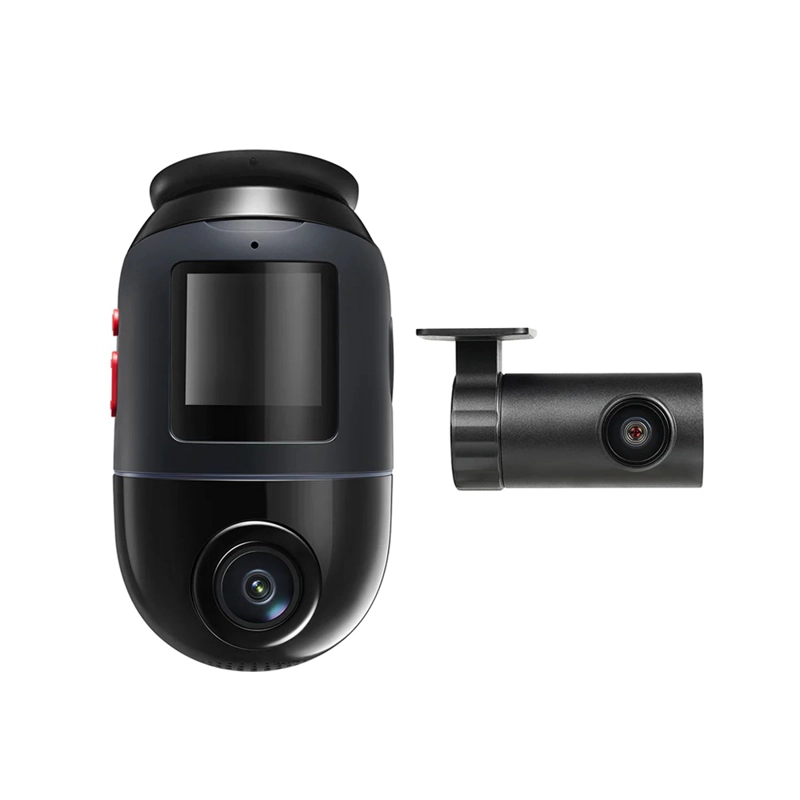 SET CAMARA PARA VEHICULO FRONTAL 360° 4K HDR 60FPS TRASERA 1080P 70MAI X800-2 + KIT UP04 - 4