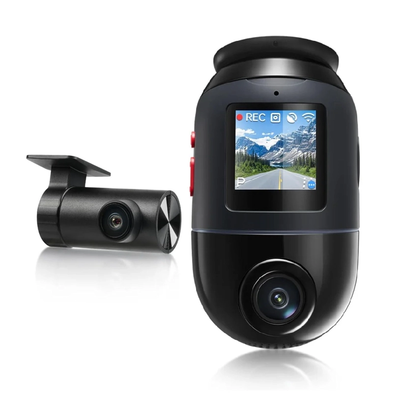 SET CAMARA PARA VEHICULO FRONTAL 360° 4K HDR 60FPS TRASERA 1080P 70MAI X800-2 + KIT UP04 - 5