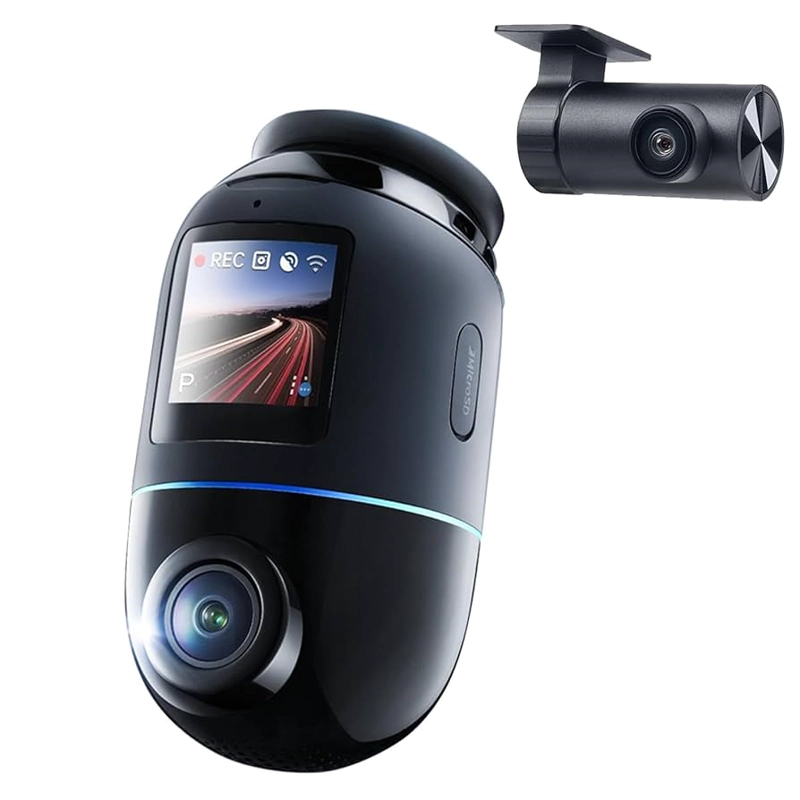SET CAMARA PARA VEHICULO FRONTAL 360° 4K HDR 60FPS TRASERA 1080P 70MAI X800-2 - 8