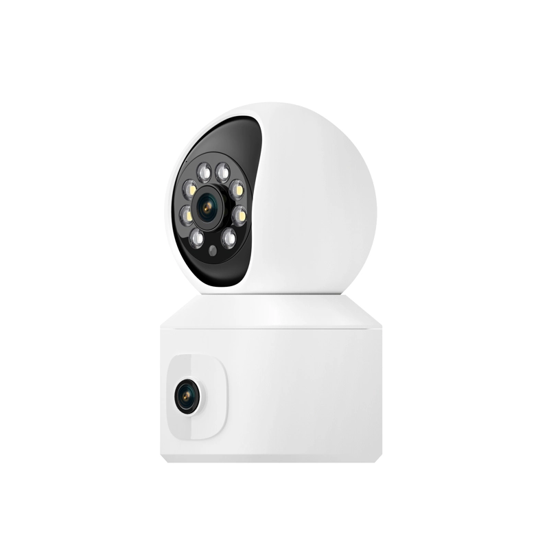 CAMARA DE INTERIOR WI-FI LENTE DUAL 2MP PTZ VISION NOCTURNA DUAL ESCAM QF010 - 2