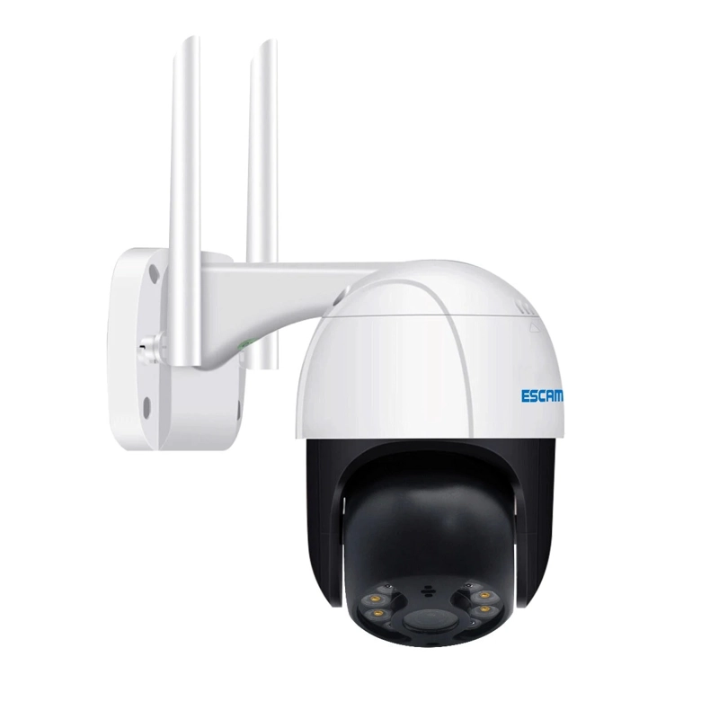 CAMARA DE EXTERIOR IP WIFI PTZ 5MP 1944P DETECCION HUMANA VISION NOCTURNA DUAL ESCAM QF518 - 6